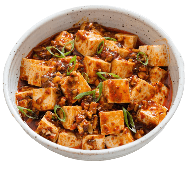 A bowl of mapo tofu