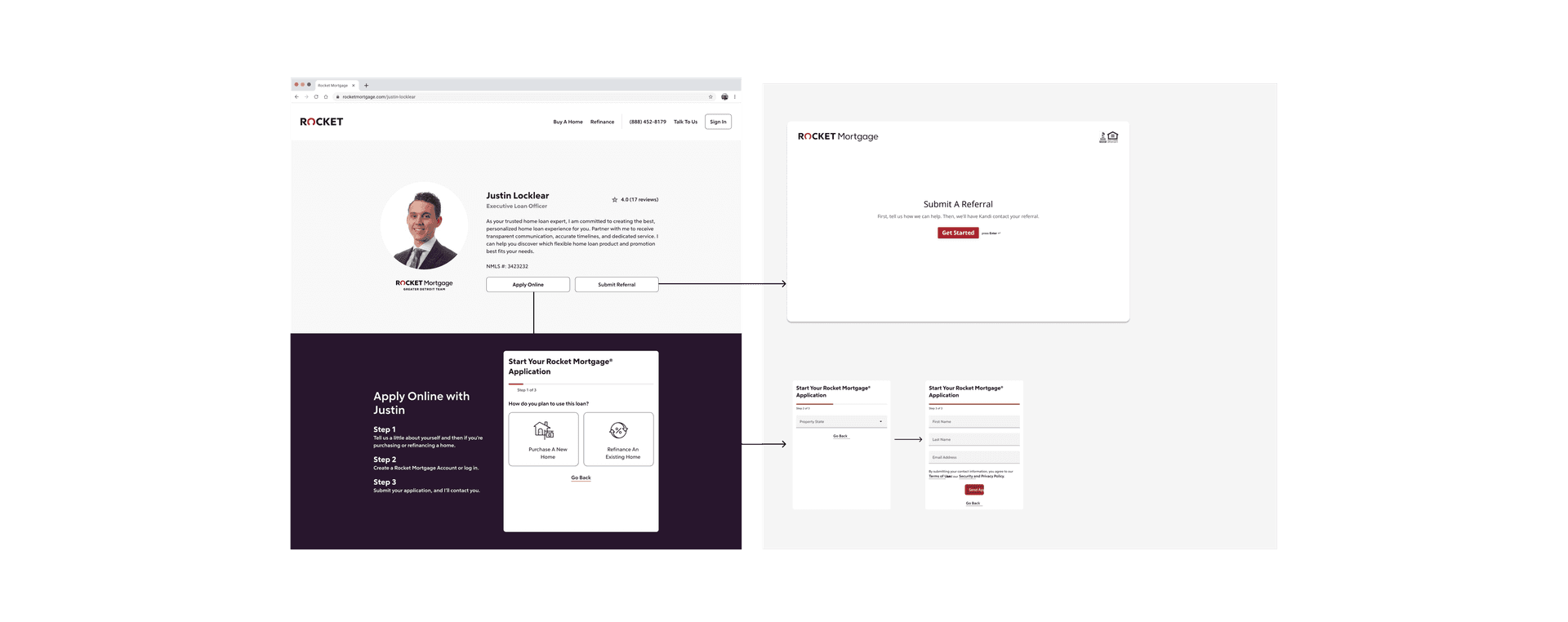 Iteration 2 Option 2 - Auto-form and Typeform modal